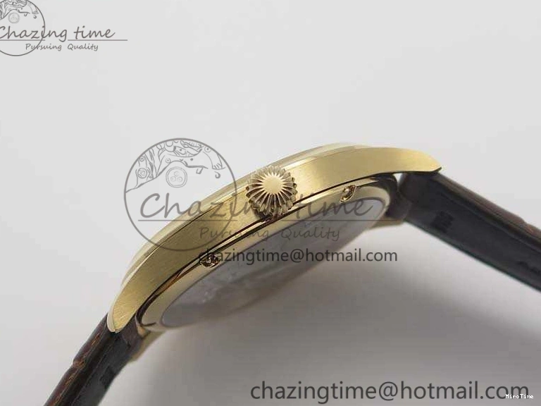 MIROTIME 0818 Effortless Portuguese Fa Jones IW544201 RG GSF 1:1 Best Edition White Dial On Leather Strap 7228